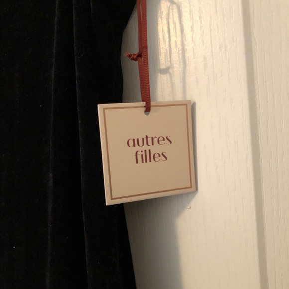 Autres Filles black velvet dress - Picture 2 of 7